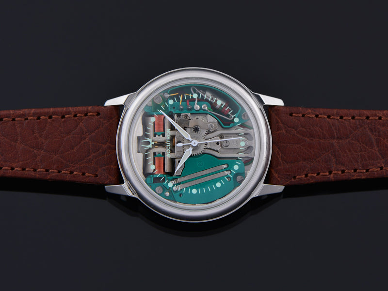 Bulova Accutron Spaceview Stainless Steel Watch Unwind In Time