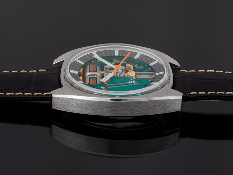 Bulova Accutron Spaceview "T" Stainless Steel Watch