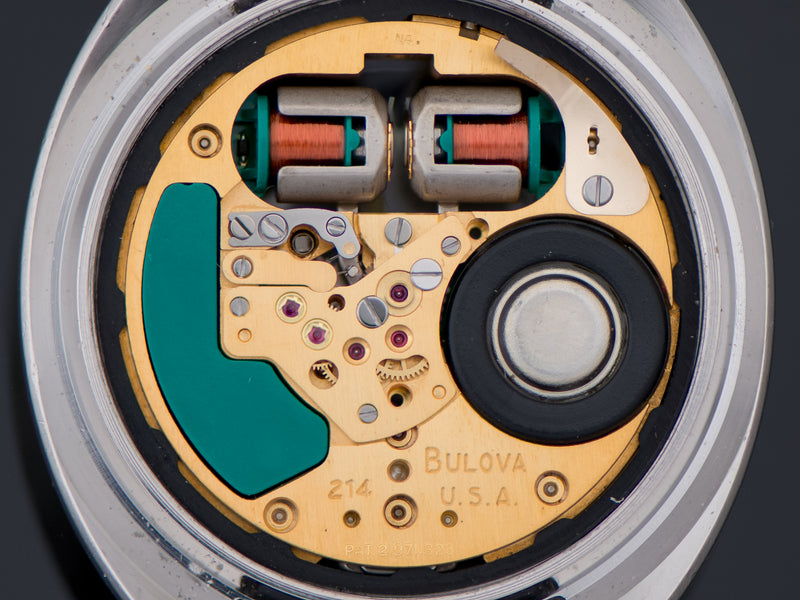 Bulova Accutron Spaceview Tonneau Tuning Fork Watch Movement