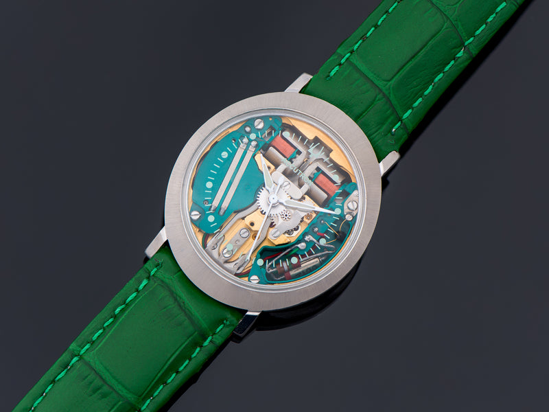 Bulova Accutron Spaceview "UFO" Case Stainless Steel Watch
