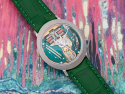 Bulova Accutron Spaceview "UFO" Case Stainless Steel Watch