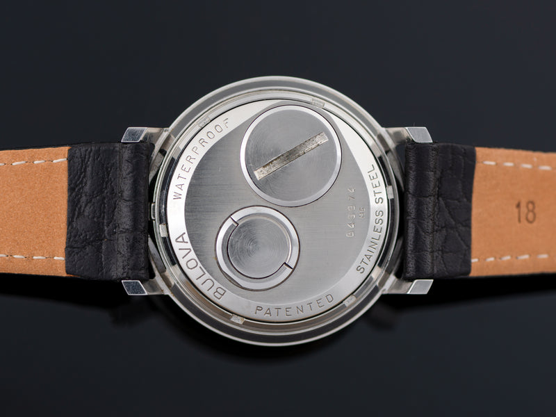 Bulova Accutron Stainless Steel Watch Case Back