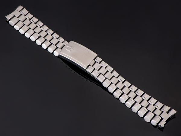 Bulova Accutron Tapered Stainless Steel Astronaut Bullet Original Bracelet