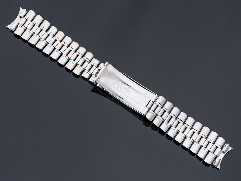 Bulova Accutron Tapered Stainless Steel Astronaut Bullet Original Watch Bracelet Back