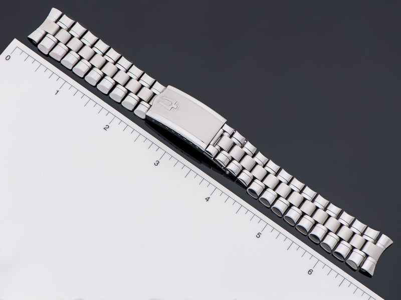 Bulova Accutron Tapered Stainless Steel Astronaut Bullet Original Watch Bracelet Length