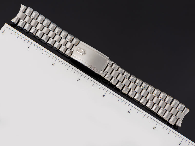 Bulova Accutron Tapered Stainless Steel Astronaut Bullet Original Watch Bracelet Length