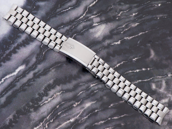 Bulova Accutron Tapered Stainless Steel Astronaut Bullet Original Watch Bracelet