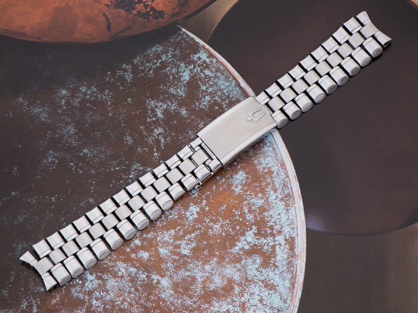 Bulova Accutron Tapered Stainless Steel Astronaut Bullet Original Watch Bracelet