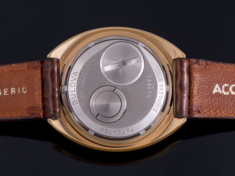 Bulova Accutron Spaceview Stainless Steel Watch Case Back