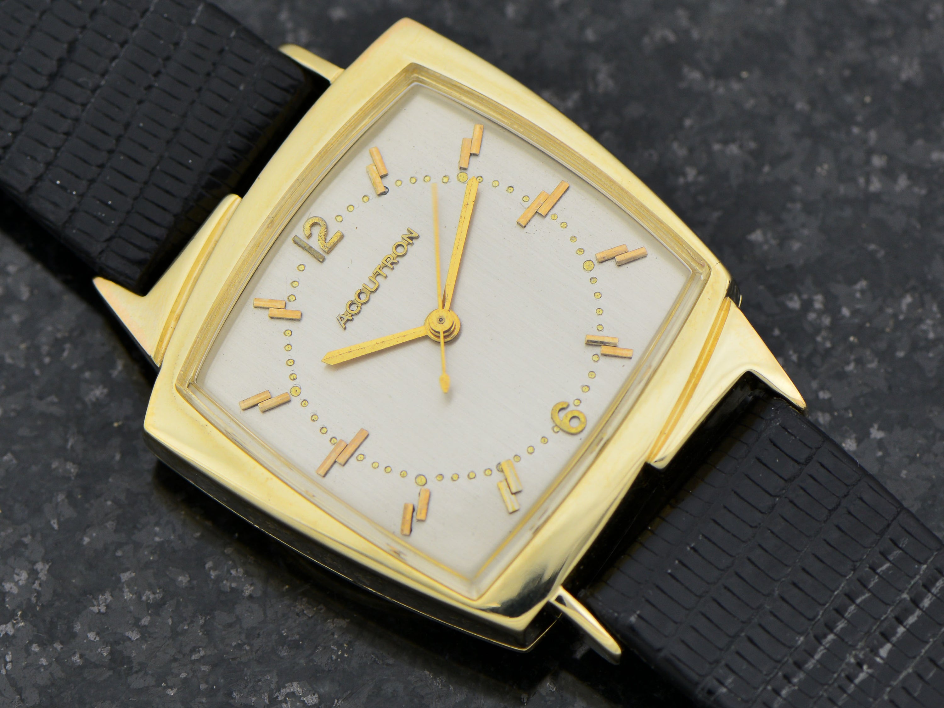 Bulova Accutron 14K Asymmetric 