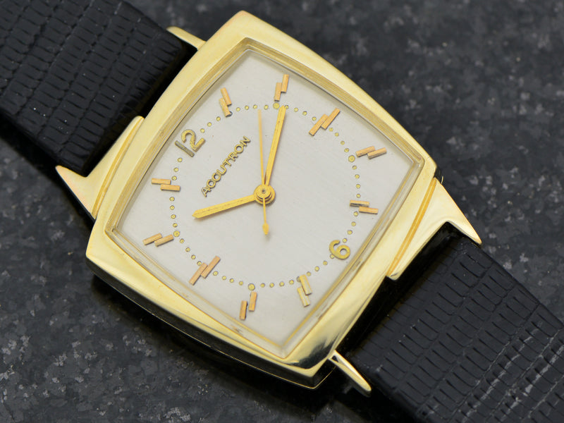 Bulova Accutron 14K Asymmetric "TV" Case from Unwind In Time 