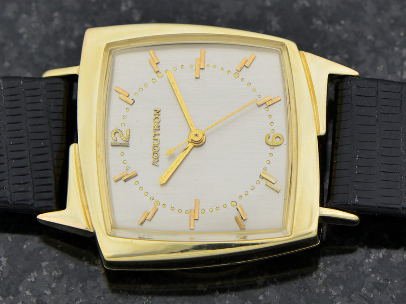 Bulova Accutron 14K Asymmetric "TV" Case from Unwind In Time 