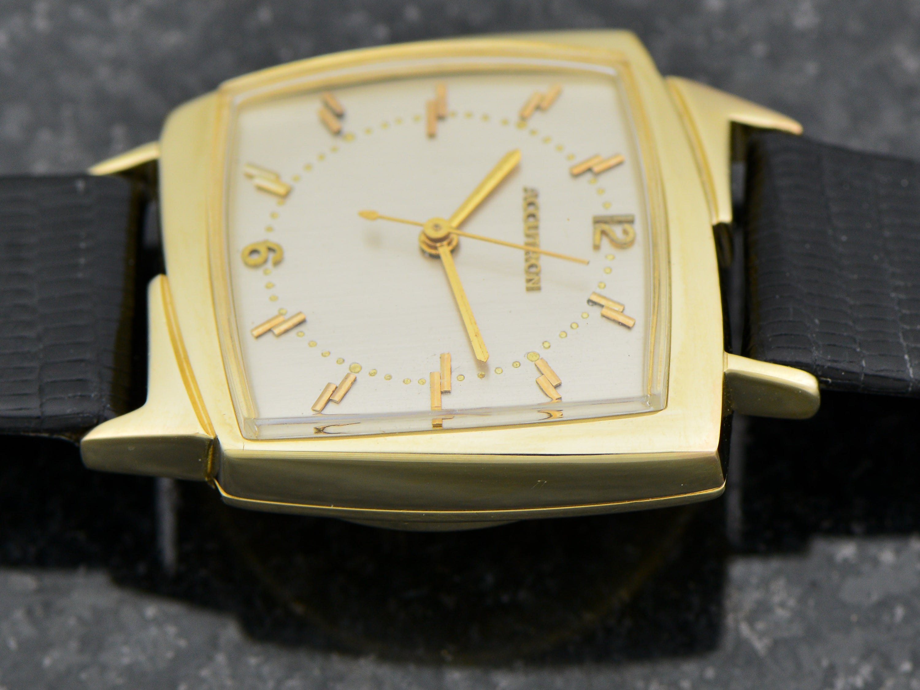 Bulova Accutron 14K Asymmetric 