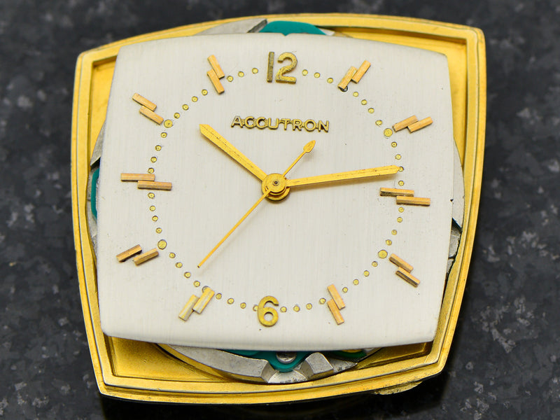 Bulova Accutron 14K Asymmetric "TV" Case from Unwind In Time 