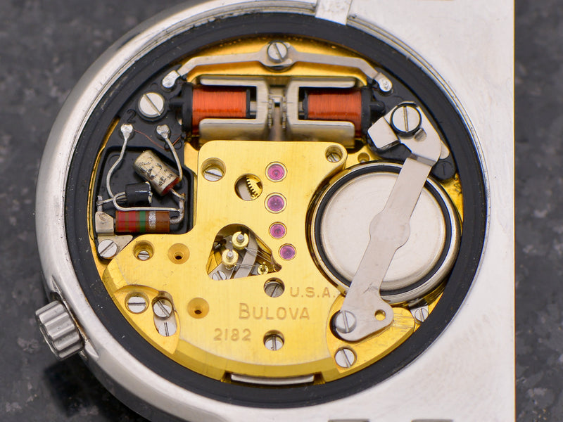 Bulova Accutron Asymmetric "D" Vintage Watch Movement