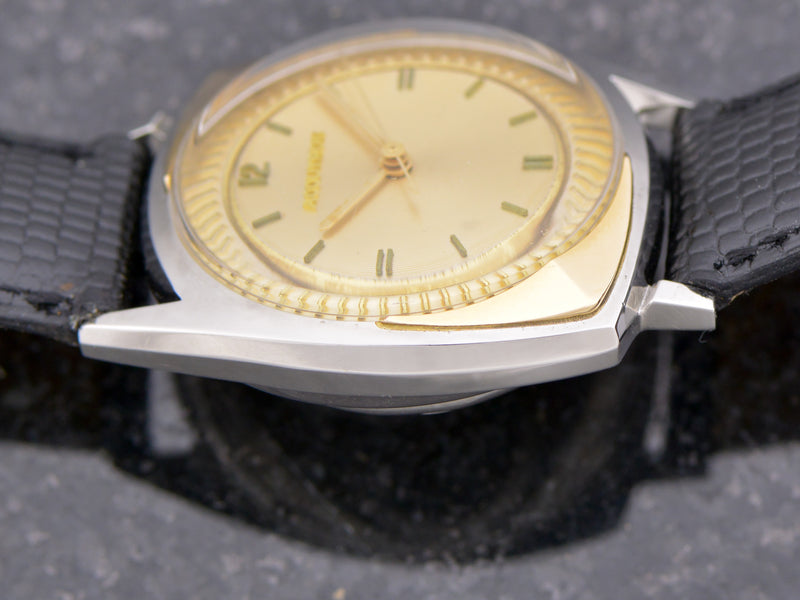  Accutron "Floppy Football" With 14K Inserts from Unwind In Time 