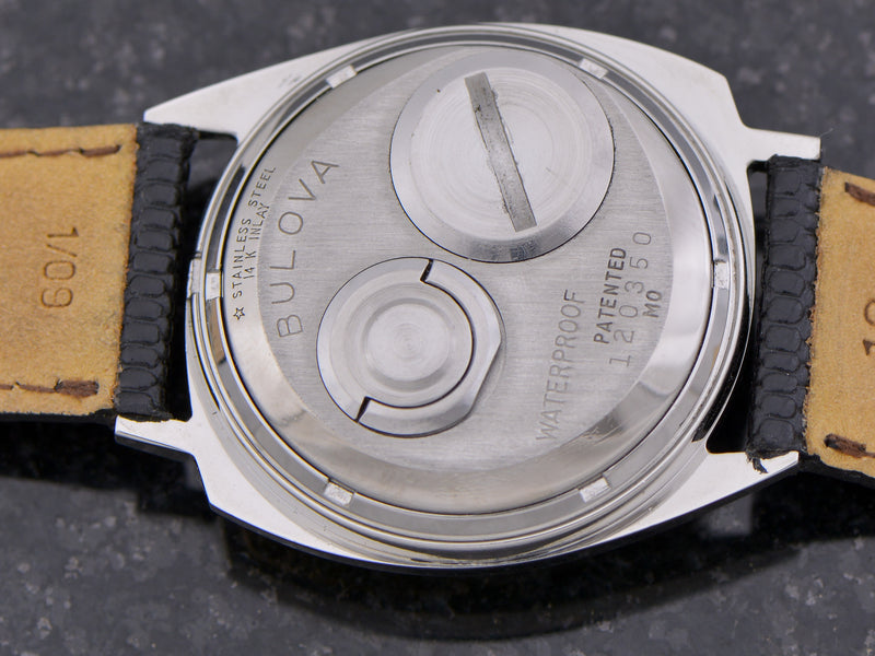  Accutron "Floppy Football" With 14K Inserts from Unwind In Time 