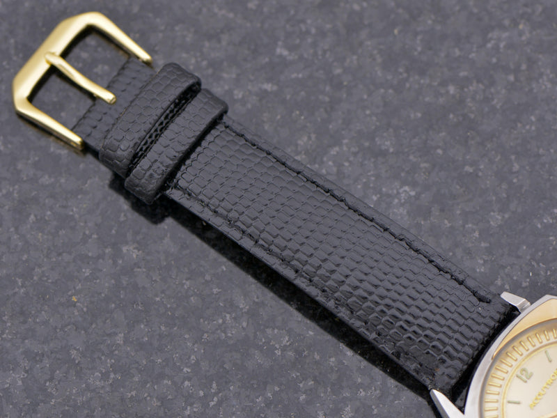  Accutron "Floppy Football" With 14K Inserts from Unwind In Time 