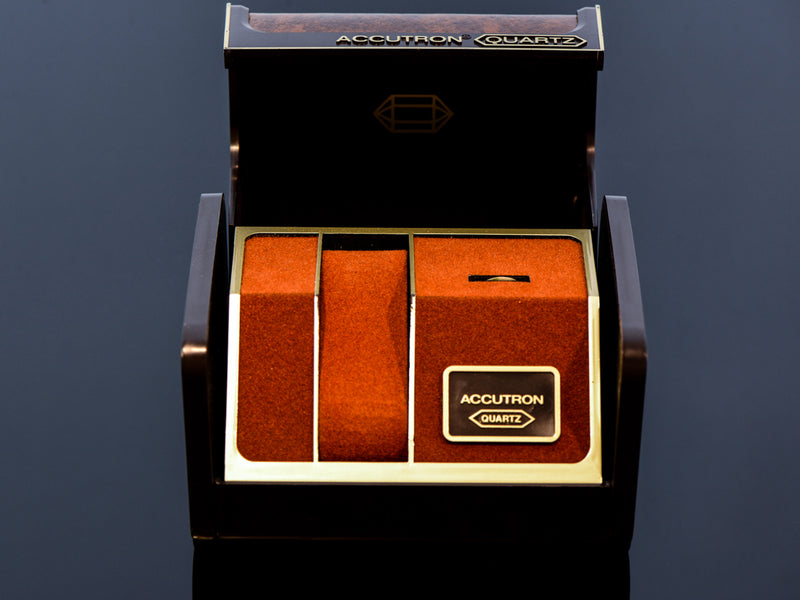 Bulova Accutron Quartz Watch Box