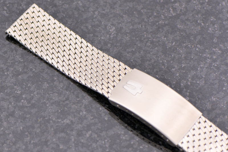 Bulova Accutron Steel Mesh Vintage Watch Bracelet  