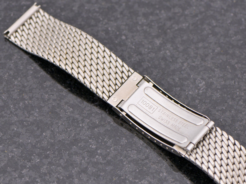 Bulova Accutron Steel Mesh Vintage Watch Bracelet  
