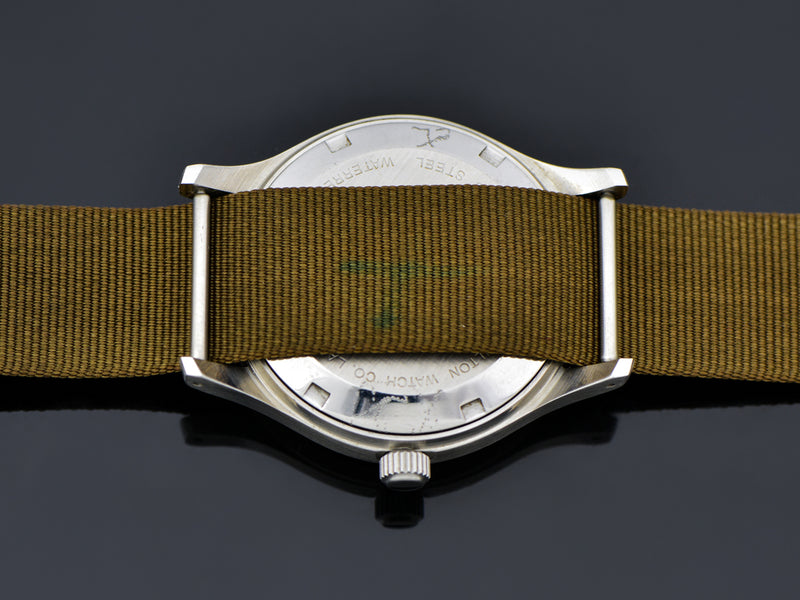 Canvas Strap with Silver Tone Buckle