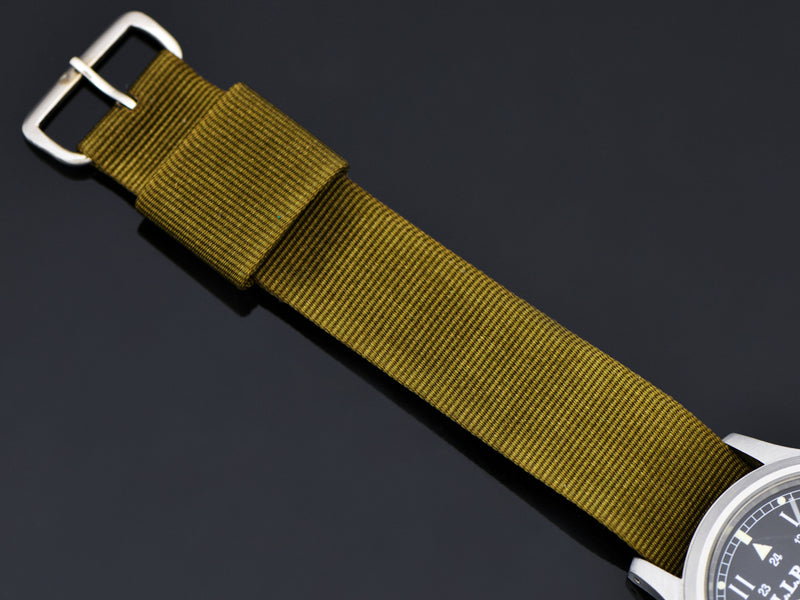 Canvas strap with Silver Tone Buckle
