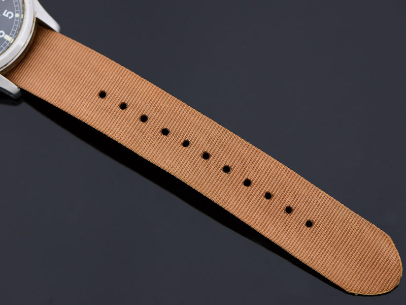 Canvas strap with Silver Tone Buckle