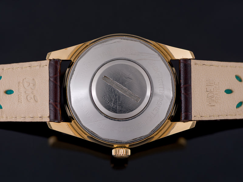 Chevron Landeron 4750 Electric Watch Case Back