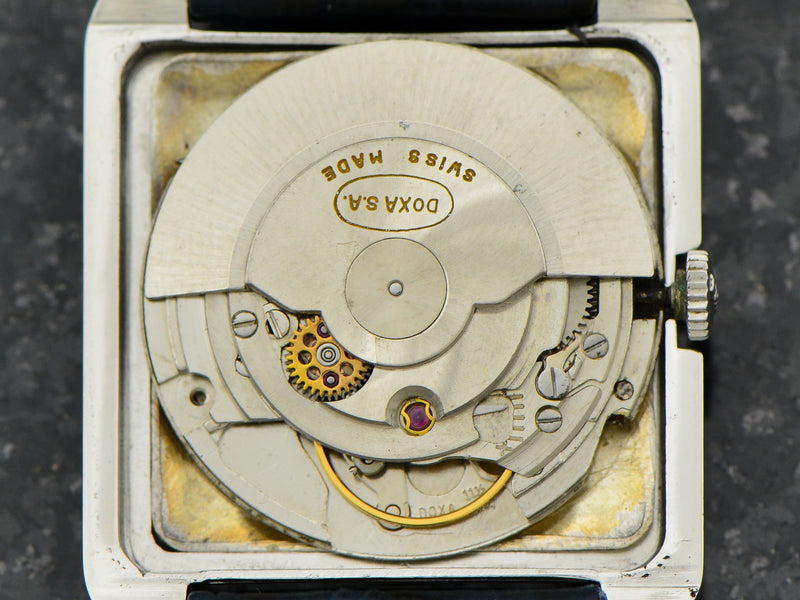 Doxa Stainless Steel Automatic Vintage Watch Movement
