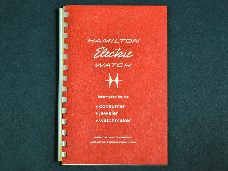 Electric Booklet For Consumer Jeweler & Watchmaker
