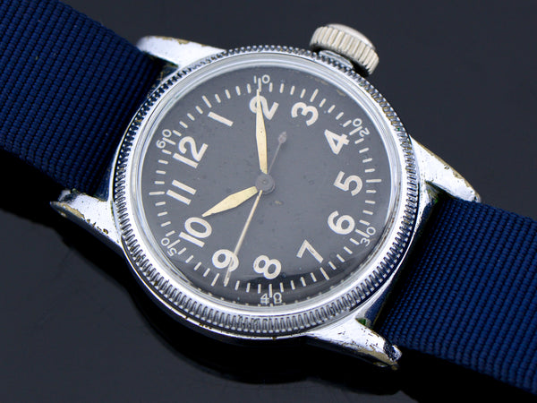 Elgin A-11 World War II Military Hacking Watch | Vintage