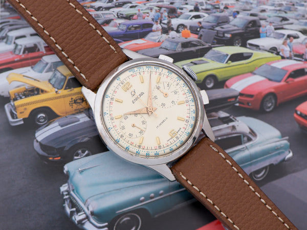 Enicar Chronograph Valjoux 92 Watch