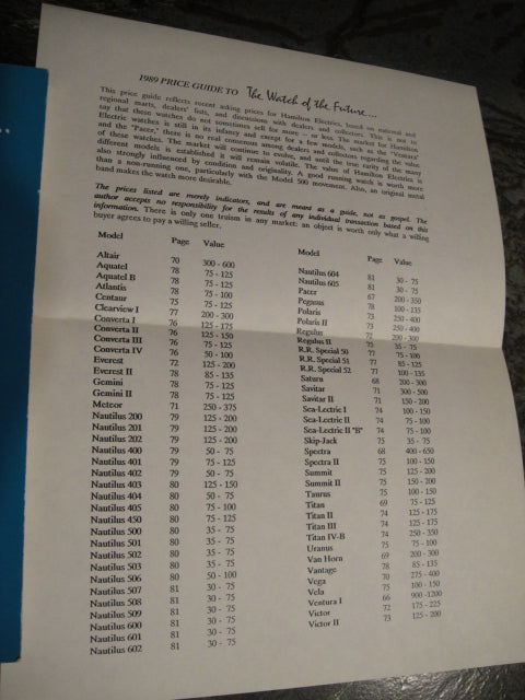 First Edition "The Watch Of The Future" Book by René Rondeau