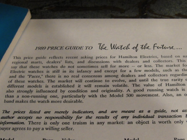 First Edition "The Watch Of The Future" Book by René Rondeau