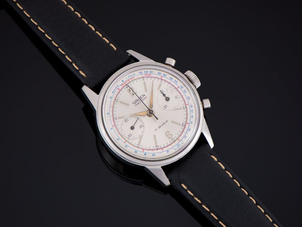 Gruen Chronograph Valjoux 7730 Watch
