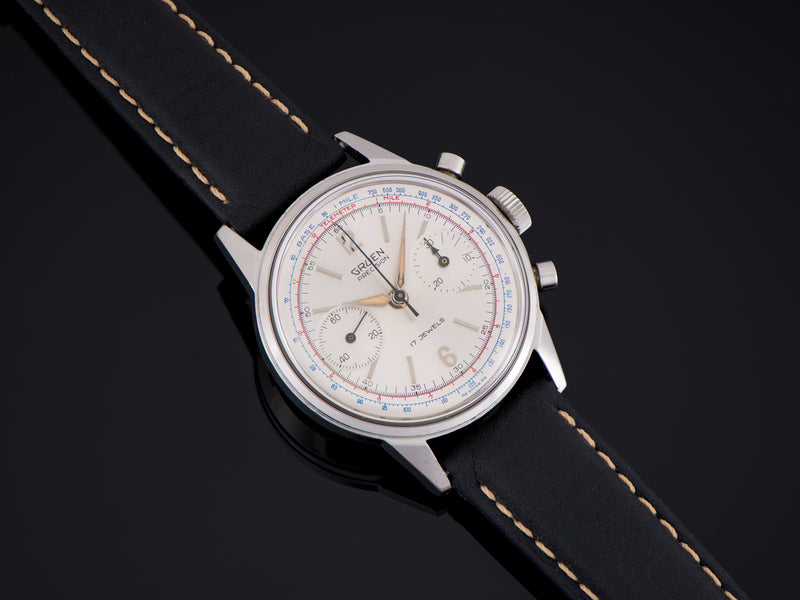 Gruen Chronograph Valjoux 7730 Watch