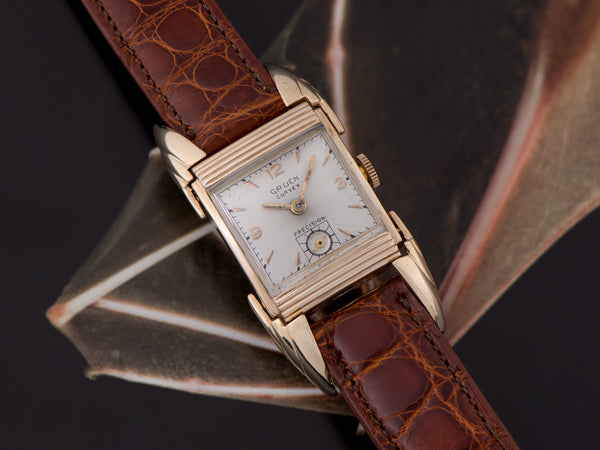 Gruen Curvex "Batwing" Driver's Watch