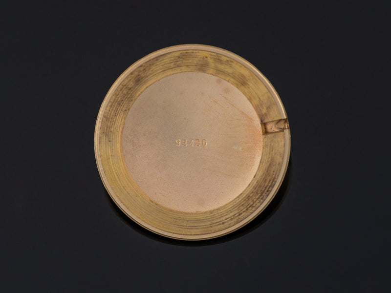 Hamilton 14K Gold Liberty Coin Inner Watch Case Back