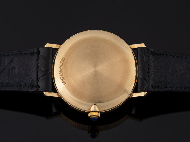 Hamilton 14K Gold Liberty Coin Watch Case Back