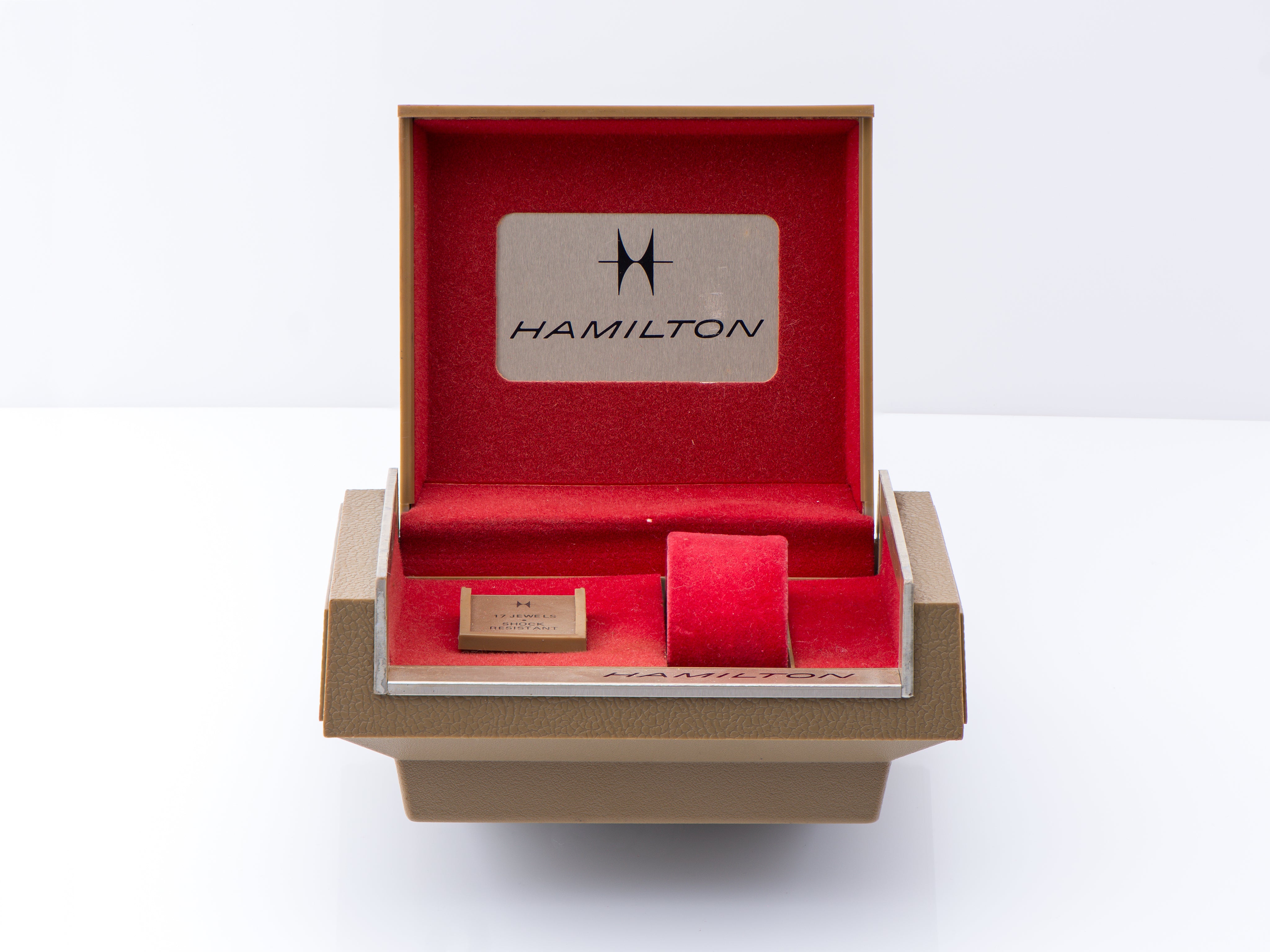 Hamilton Clamshell Watch Box for Medallion 22 Jewel Watch