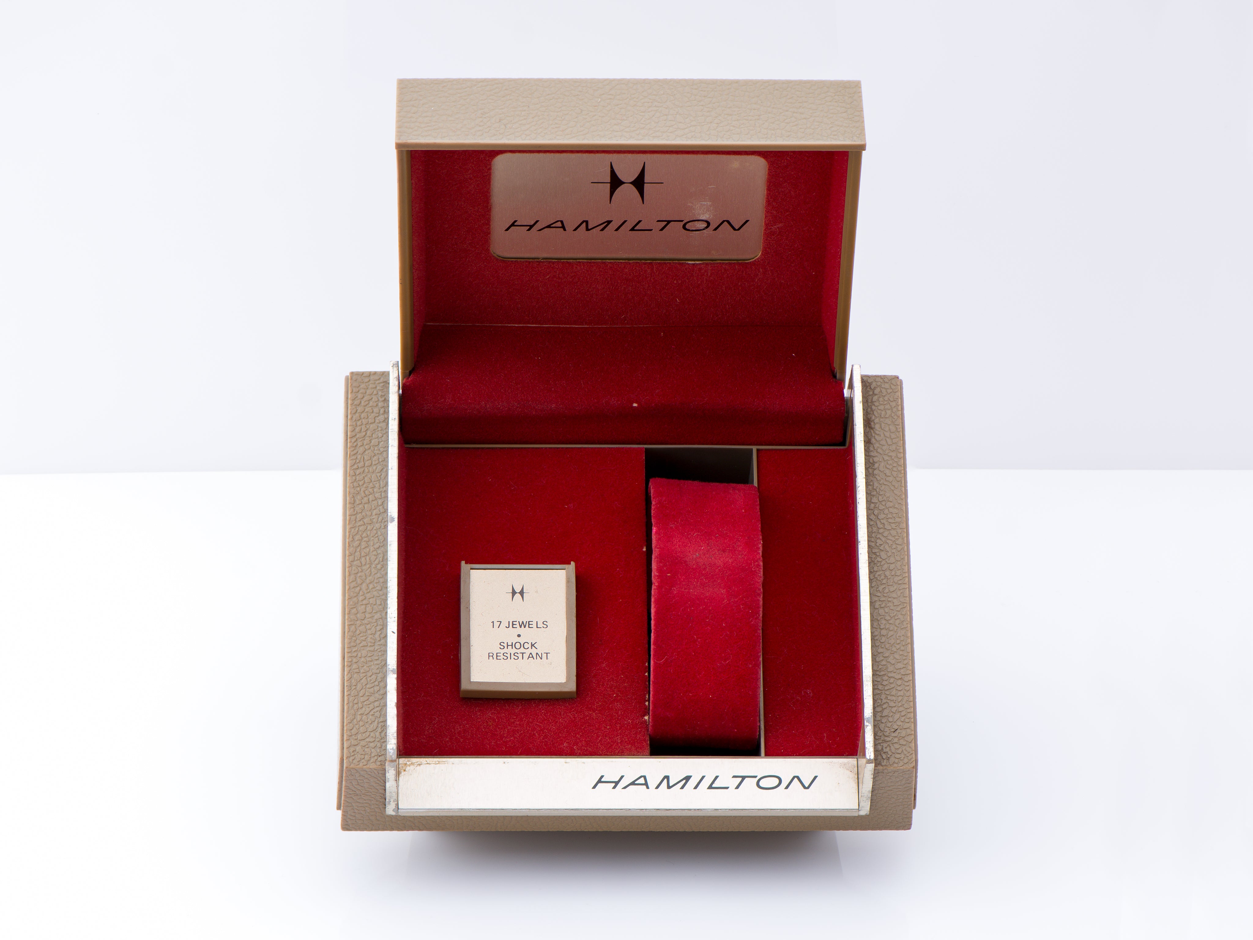 Hamilton Clamshell Watch Box for Medallion 22 Jewel Watch