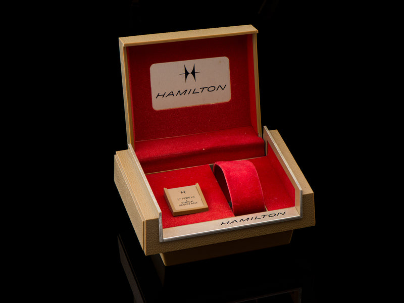 Hamilton 17 Jewel 70s Style Watch Box