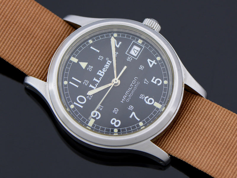 Hamilton 9721 L.L. Bean Royal Air force Automatic With Date Circa 1991 Watch
