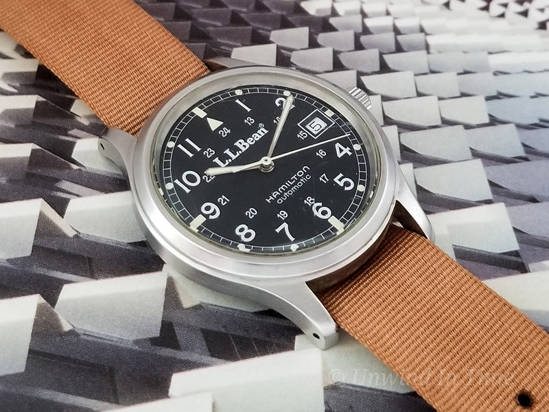 Hamilton 9721 L.L. Bean Royal Air force Automatic With Date Circa 1991 watch