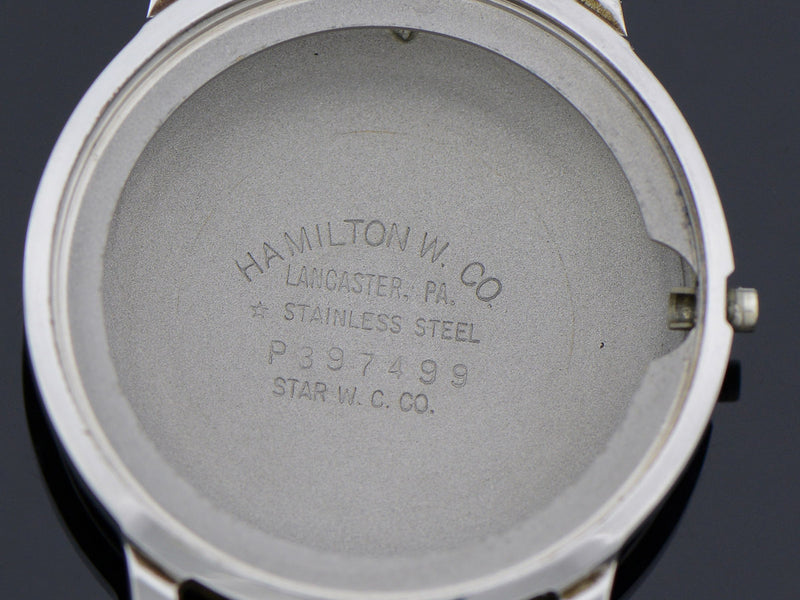 Hamilton Accumatic Watch X 667 Movement Case Back