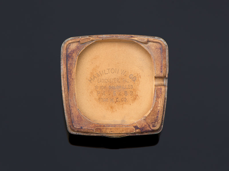 Hamilton Asymmetric Brent Inner Watch Case Back