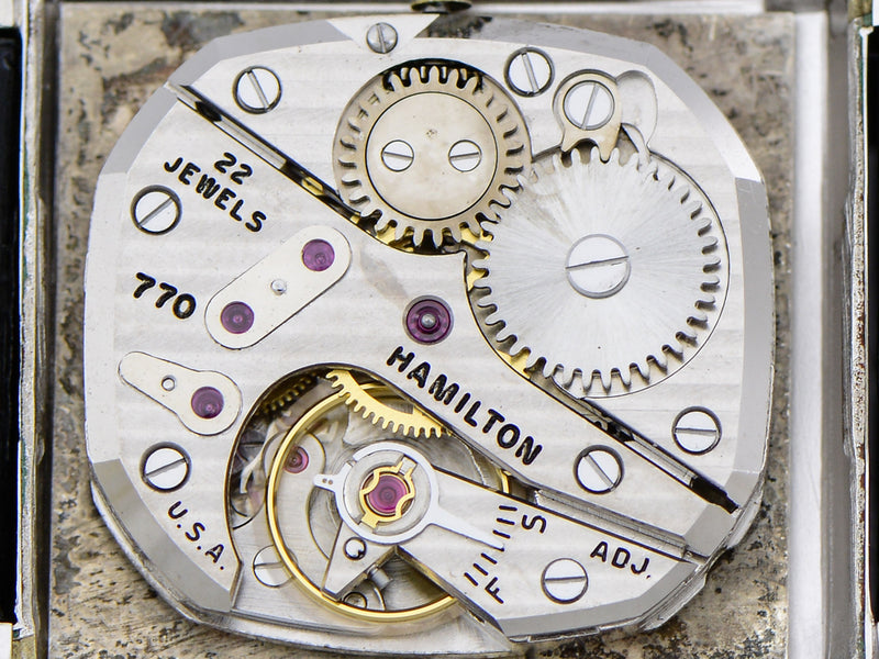 Hamilton Asymmetric Lord Lancaster C Watch 770 Movement | Vintage