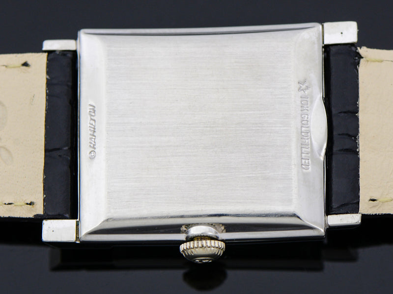Hamilton Asymmetric Lord Lancaster C Watch Case Back | Vintage