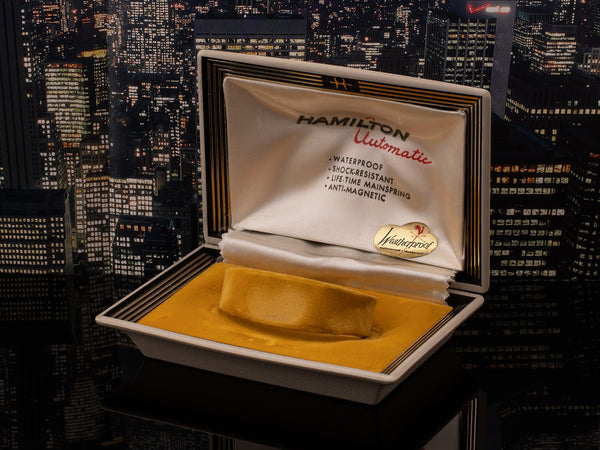 Hamilton Automatic Clamshell Watch Box